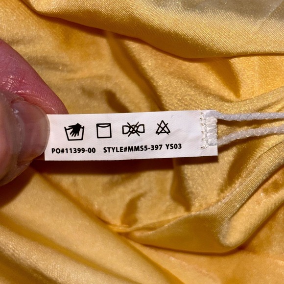 Show Me Your Mumu Swim The Scrunch One Piece Womens XXL Butter Yellow Stretch - Picture 9 of 12